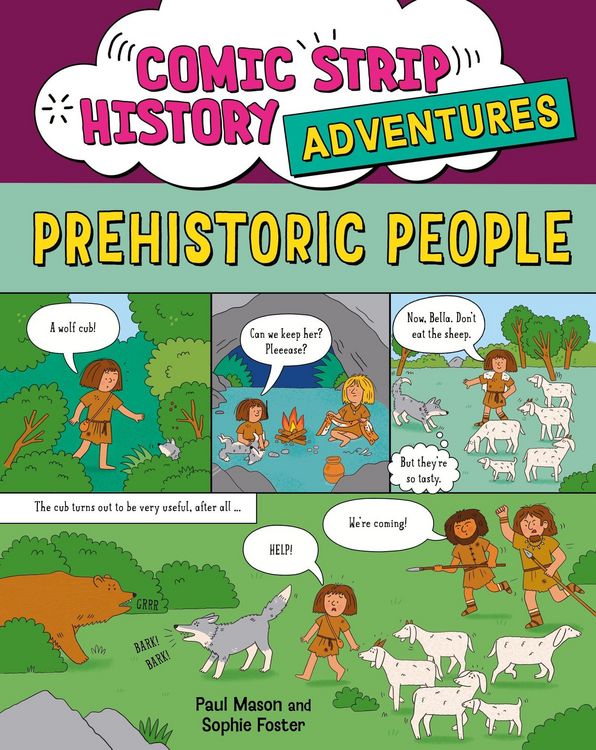 Produktbild: Comic Strip History Adventures: Prehistoric People