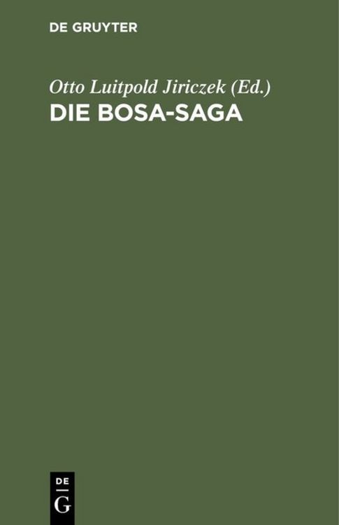 Produktbild: Die Bosa-Saga