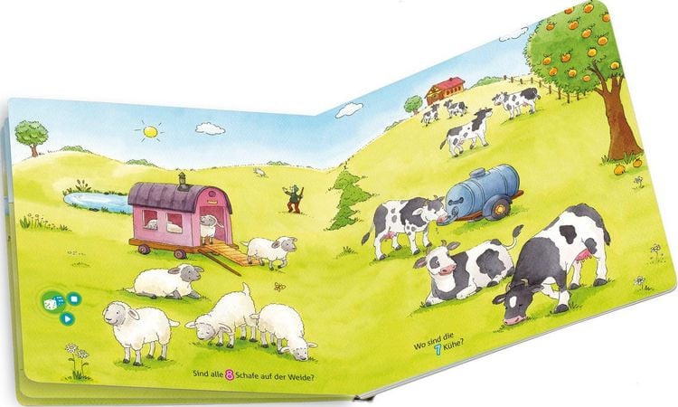 Produktbild: BOOKii&reg; Z&auml;hle die Tiere von 1 bis 10