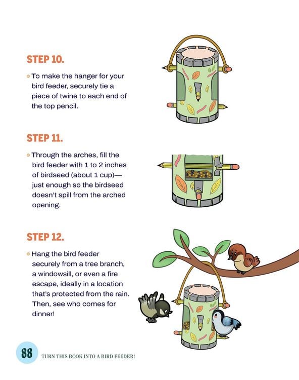 Produktbild: Turn This Book Into a Bird Feeder!