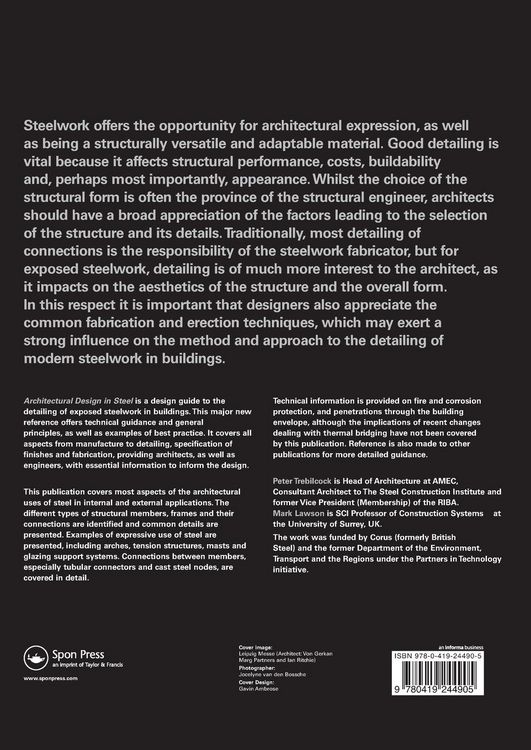 Produktbild: Architectural Design in Steel