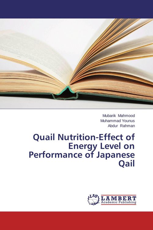 Produktbild: Quail Nutrition-Effect of Energy Level on Performance of Japanese Qail