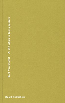 Produktbild: Architecture is (as) a gesture