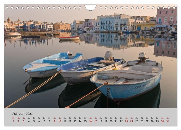 Produktbild: Tunesien Vielfalt am Mittelmeer (Wandkalender 2027 DIN A4 quer), CALVENDO Monatskalender