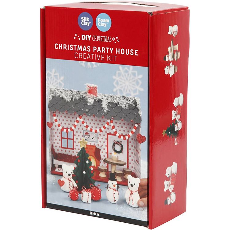 Produktbild: Creativ Company DIY Set Dekoartikel Weihnachtshaus