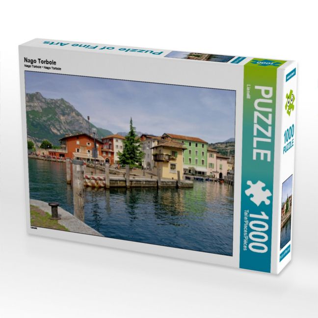 Produktbild: CALVENDO Puzzle Nago Torbole | 1000 Teile Lege-Gr&ouml;&szlig;e 64x48cm Foto-Puzzle f&uuml;r gl&uuml;ckliche Stunden