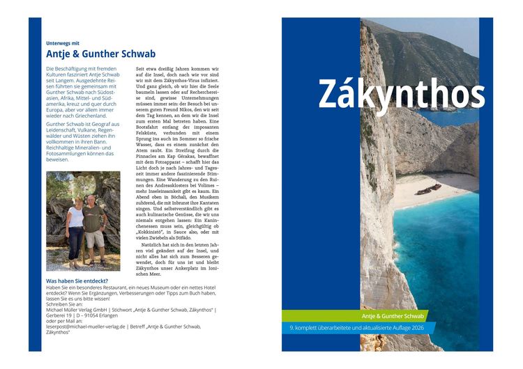 Produktbild: MICHAEL M&Uuml;LLER Reisef&uuml;hrer Zakynthos