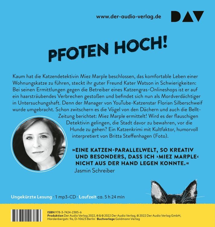 Produktbild: Miez Marple und die Kralle des B&ouml;sen