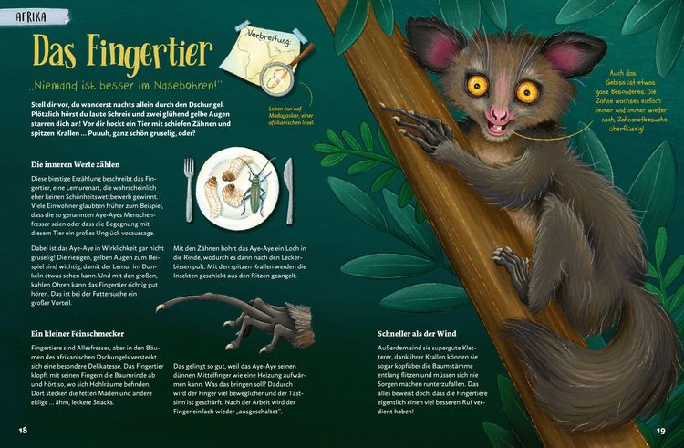 Produktbild: Stacheln, Schleim & spitze Z&auml;hne! Mein Bestiarium der au&szlig;ergew&ouml;hnlichen Tiere