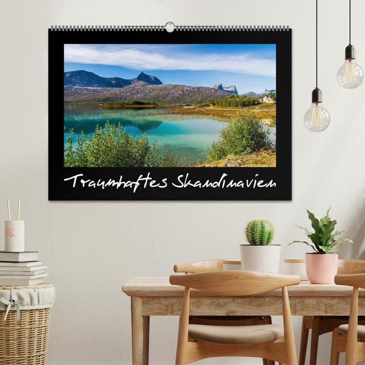 Produktbild: Traumhaftes Skandinavien (Wandkalender 2026 DIN A2 quer), CALVENDO Monatskalender