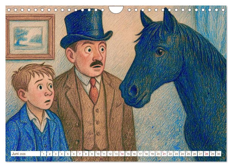 Produktbild: Erich K&auml;stner (Wandkalender 2026 DIN A4 quer), CALVENDO Monatskalender