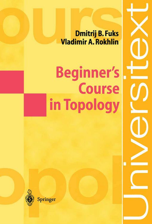 Produktbild: Beginner&rsquo;s Course in Topology