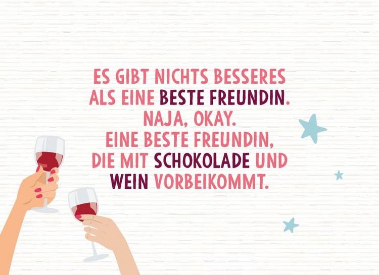 Produktbild: Eine beste Freundin ist wie die gro&szlig;e Liebe - nur besser