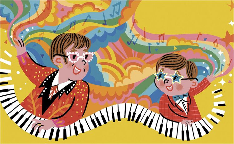 Produktbild: Elton John &ndash; Little People, BIG DREAMS (Deutsche Ausgabe)