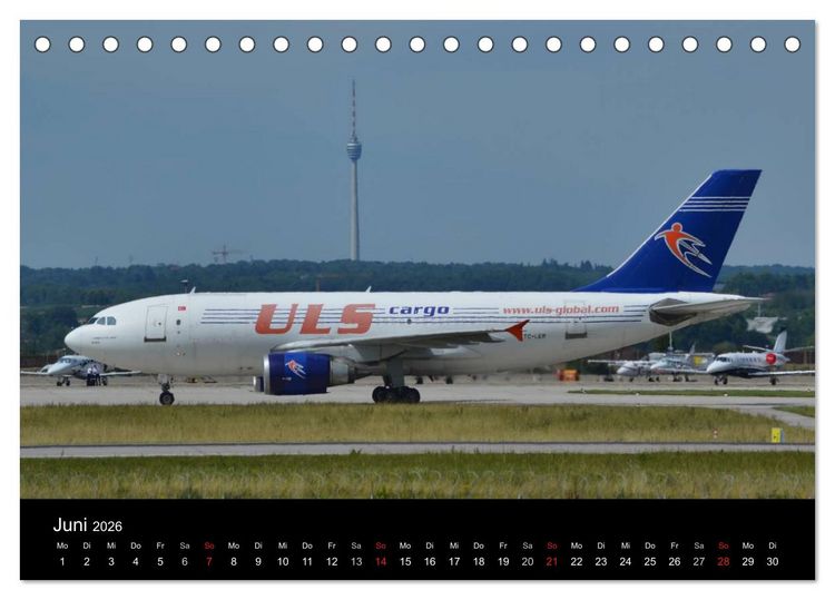Produktbild: Air-Cargo (Tischkalender 2026 DIN A5 quer), CALVENDO Monatskalender