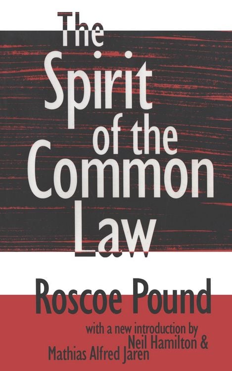 Produktbild: The Spirit of the Common Law