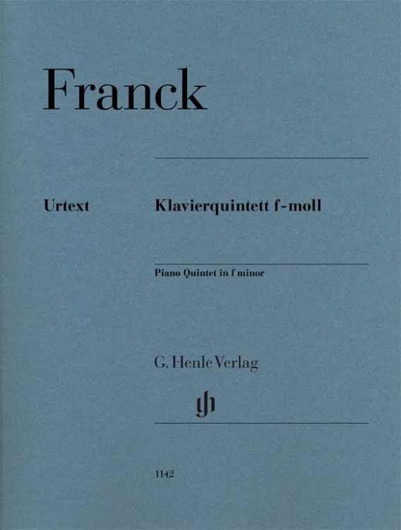Produktbild: C&eacute;sar Franck - Klavierquintett f-moll