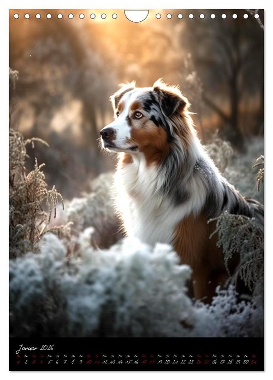 Produktbild: Australian Shepherd (Wandkalender 2026 DIN A4 hoch), CALVENDO Monatskalender