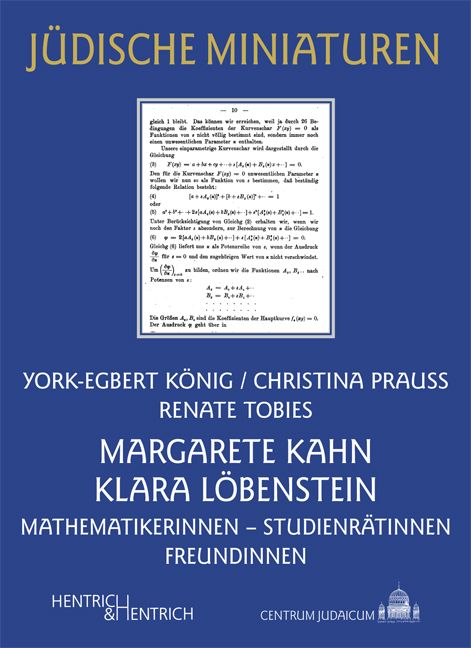 Produktbild: Margarete Kahn und Klara L&ouml;benstein