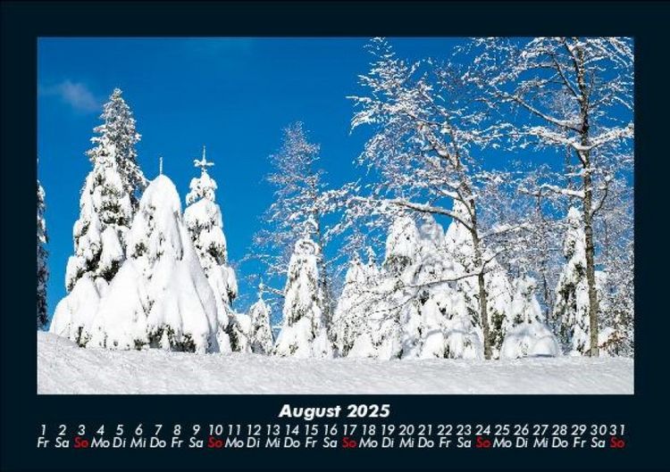 Produktbild: Winterzauber 2025 Fotokalender DIN A5