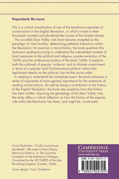 Produktbild: Understanding Popular Violence in the English Revolution