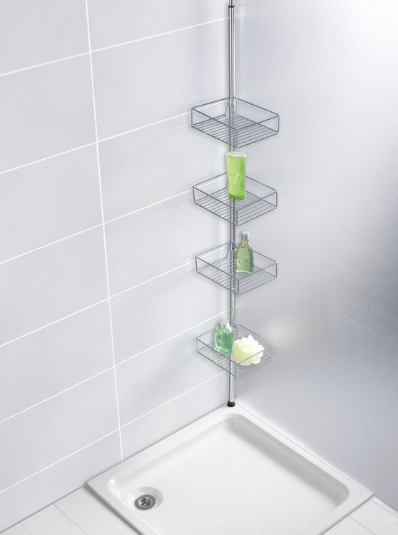 Produktbild: Teleskopregal Mod. Domaso, rostfrei