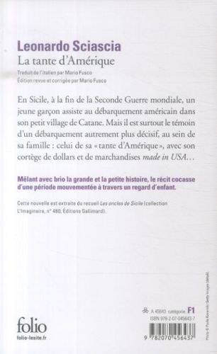 Produktbild: La tante d'Am&eacute;rique