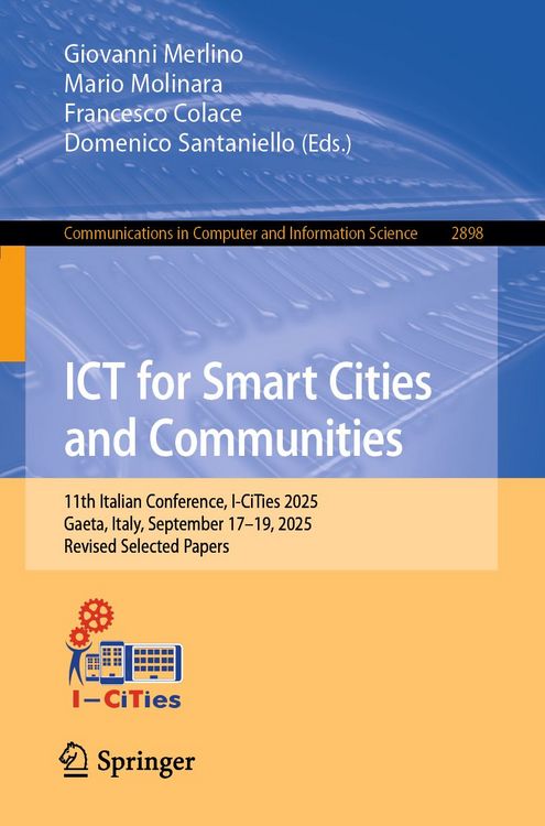 Produktbild: ICT for Smart Cities and Communities