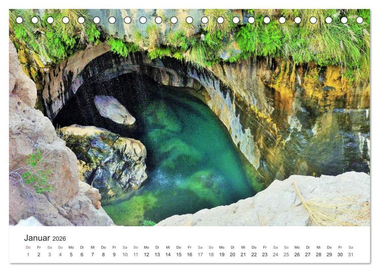 Produktbild: Oman - Arabiens Zauberwelt (Tischkalender 2026 DIN A5 quer), CALVENDO Monatskalender