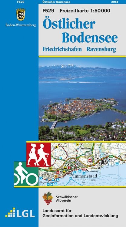 Produktbild: LGL BW 50 000 Freizeit &Ouml;stlicher Bodensee 1 : 50 000