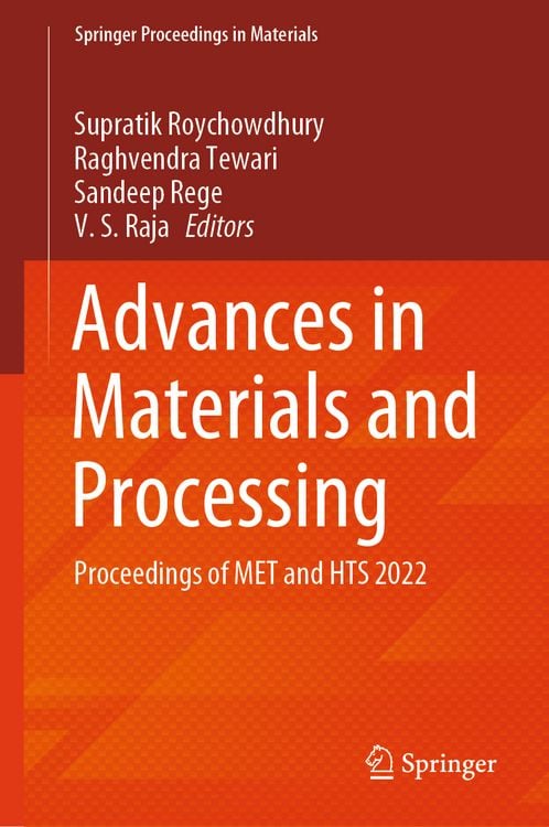 Produktbild: Advances in Materials and Processing