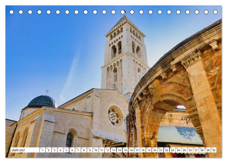 Produktbild: Evangelisch in Jerusalem (Tischkalender 2027 DIN A5 quer), CALVENDO Monatskalender