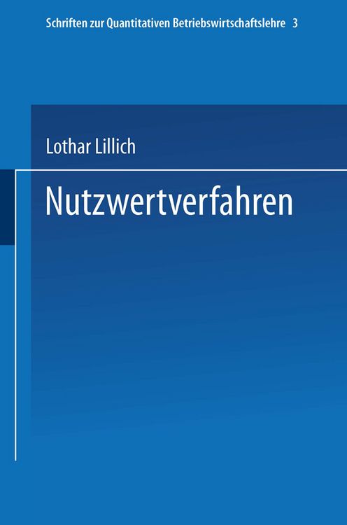 Produktbild: Nutzwertverfahren