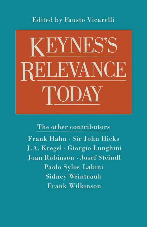 Produktbild: Keynes's Relevance Today