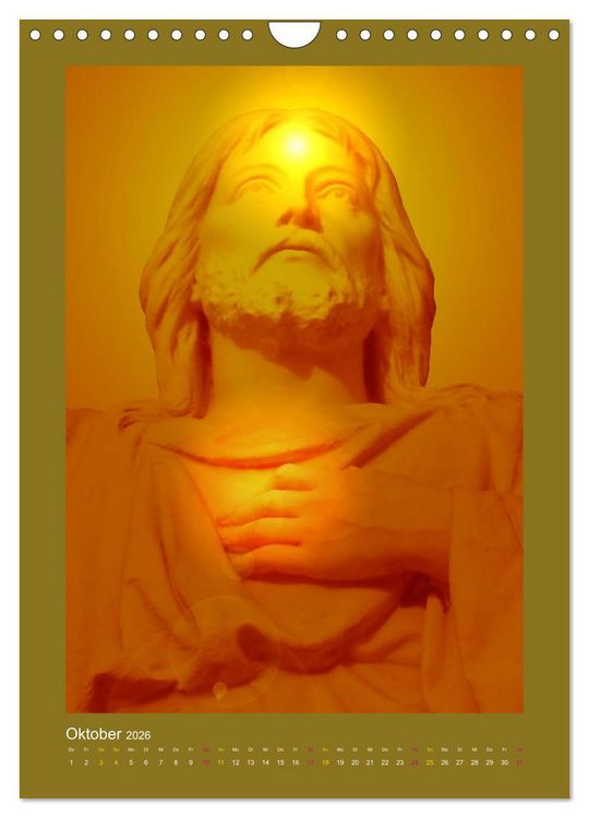 Produktbild: CHRIST SEIN * 2026 (Wandkalender 2026 DIN A4 hoch), CALVENDO Monatskalender