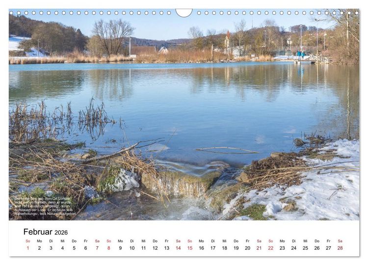 Produktbild: Das Lonetal - Wiege der menschlichen Kunst (Wandkalender 2026 DIN A3 quer), CALVENDO Monatskalender