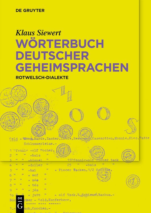 Produktbild: W&ouml;rterbuch deutscher Geheimsprachen