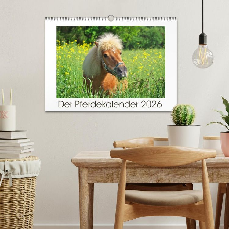 Produktbild: Der Pferdekalender (Wandkalender 2026 DIN A3 quer), CALVENDO Monatskalender