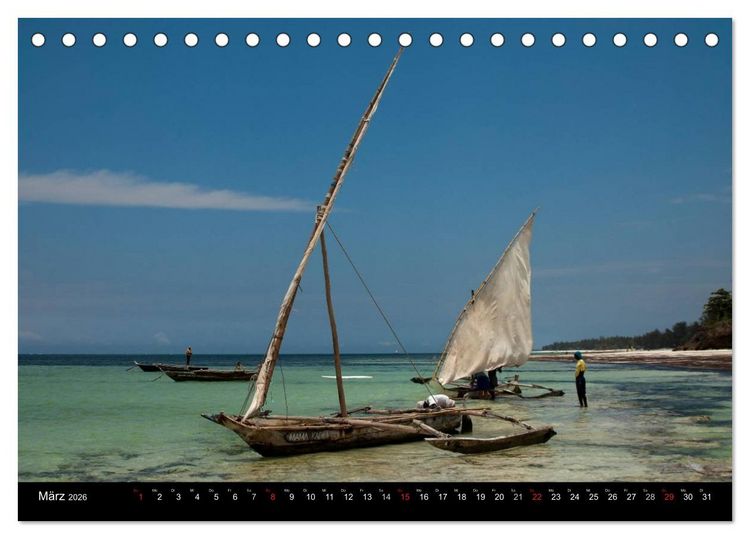 Produktbild: Kenia einmal anders (Tischkalender 2026 DIN A5 quer), CALVENDO Monatskalender