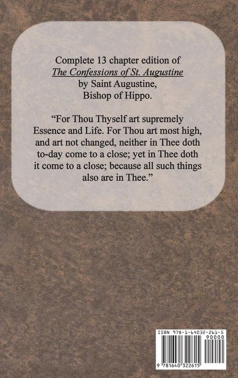 Produktbild: The Confessions of St. Augustine