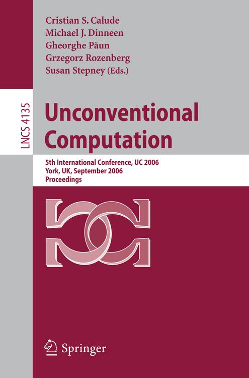 Produktbild: Unconventional Computation