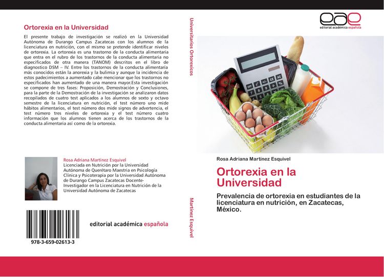 Produktbild: Ortorexia en la Universidad