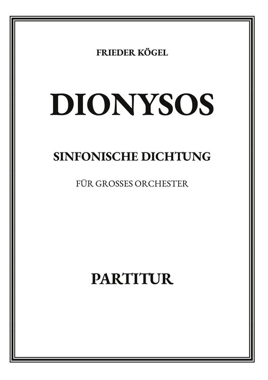 Produktbild: Dionysos