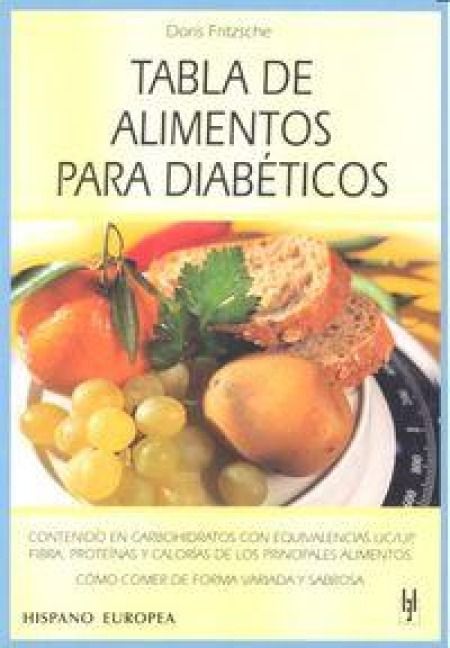 Produktbild: Tabla de alimentos para diab&eacute;ticos
