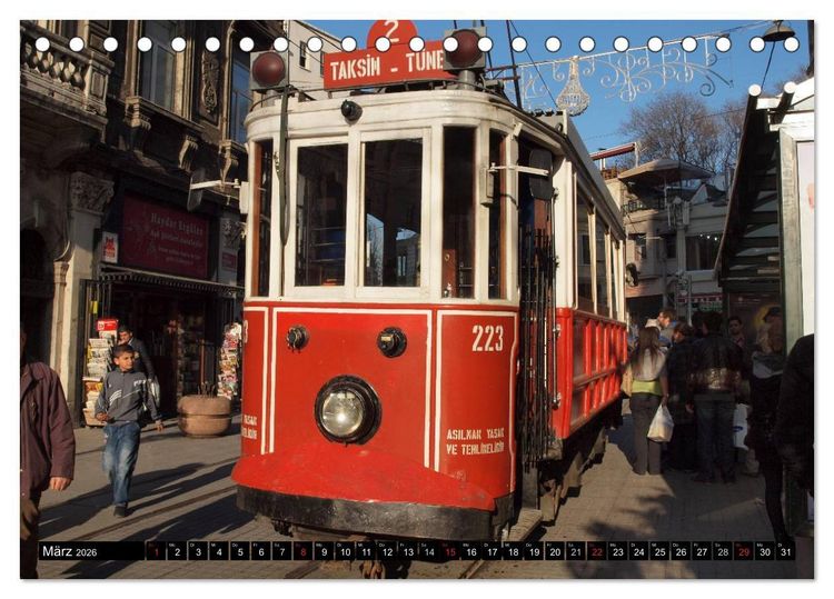 Produktbild: Istanbul - Konstantinopel - Byzanz (Tischkalender 2026 DIN A5 quer), CALVENDO Monatskalender