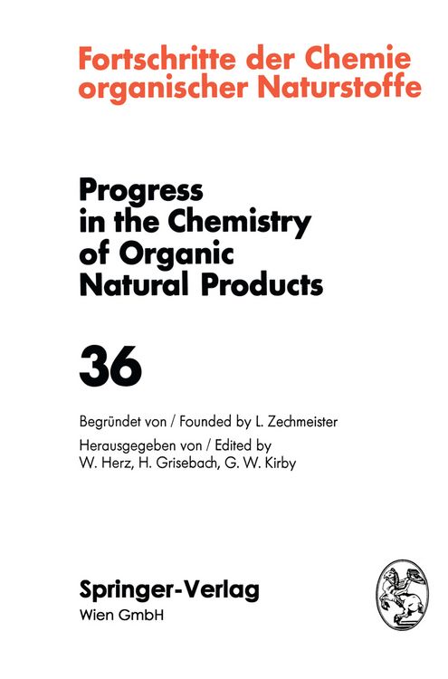 Produktbild: Fortschritte der Chemie Organischer Naturstoffe / Progress in the Chemistry of Organic Natural Products