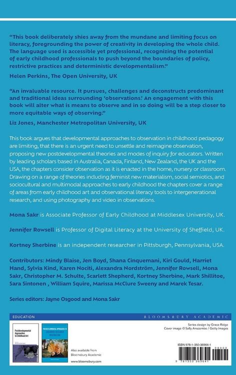 Produktbild: Postdevelopmental Approaches to Pedagogical Observation in Childhood