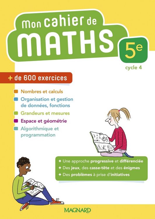 Produktbild: Mathematiques mon cahier de math