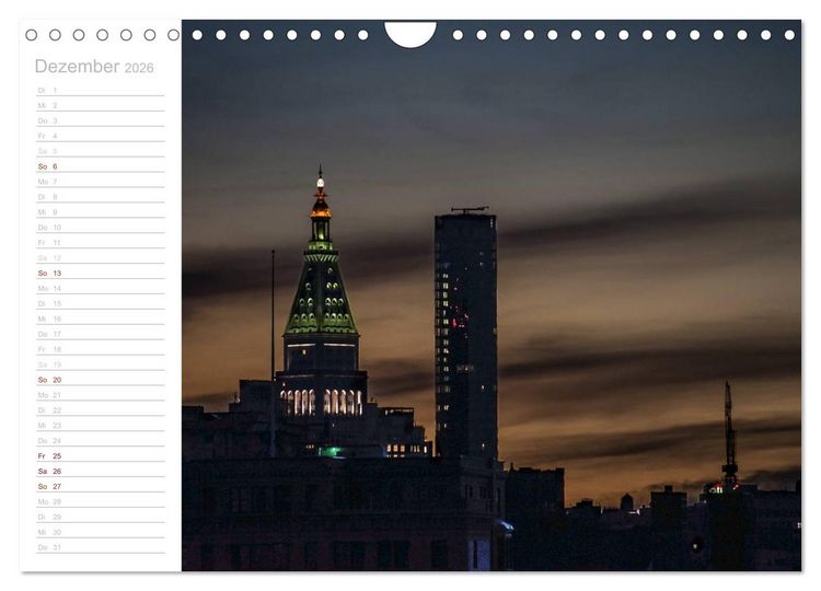 Produktbild: New York - Bilder einer Metropole (Wandkalender 2026 DIN A4 quer), CALVENDO Monatskalender