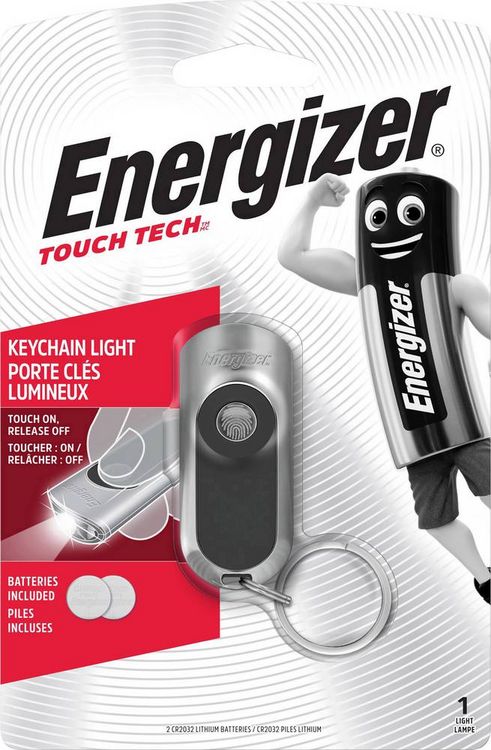 Produktbild: Energizer Touch-Tech LED Schl&uuml;sselleuchte batteriebetrieben 20lm